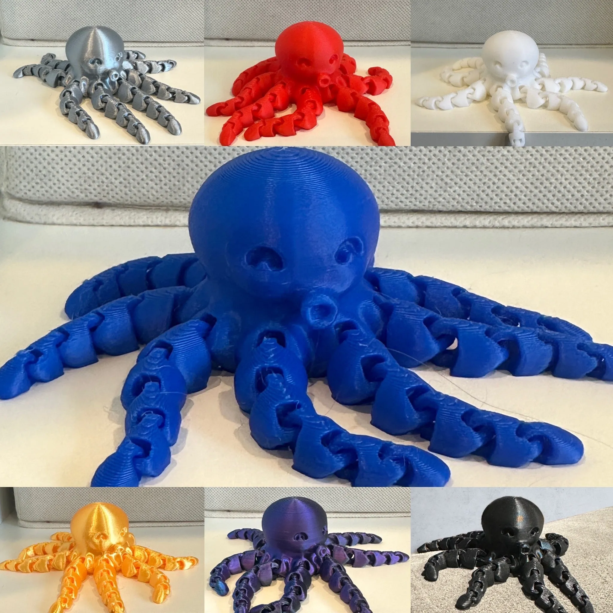 3D Printed Fidget Octopus