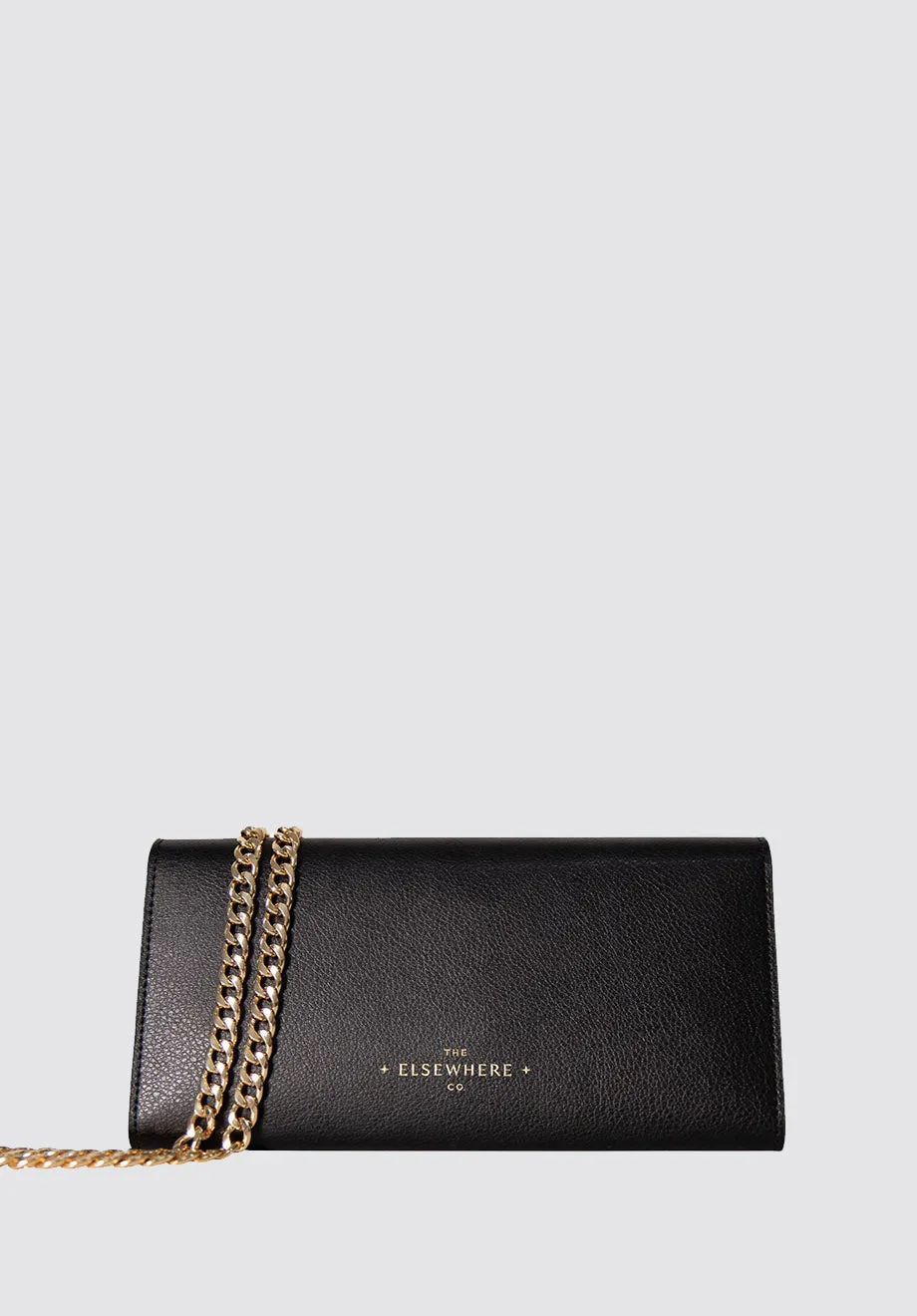 7 Days, 7 Ways Wallet & Curb Chain Set | Nightfall Black