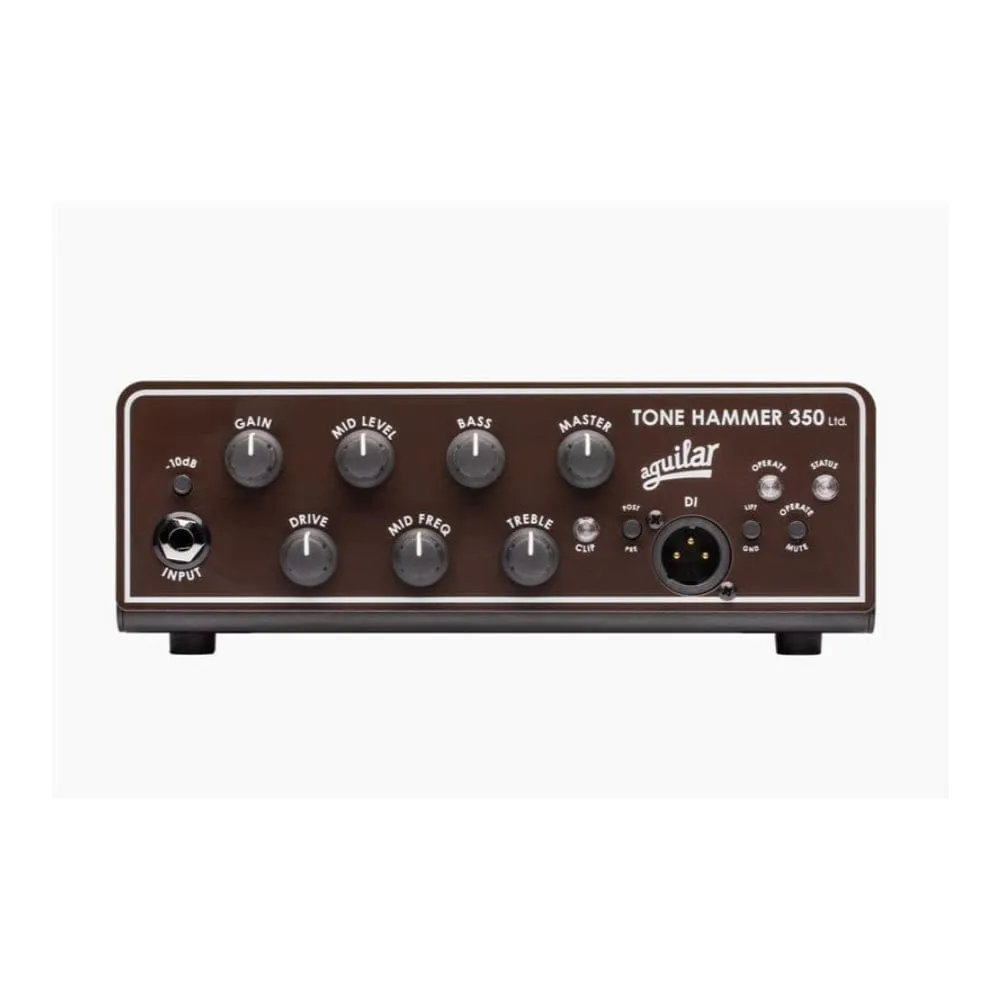 Aguilar TH350LTD 350W Lightweight Bass Amp Head LTD Chocolate Brown