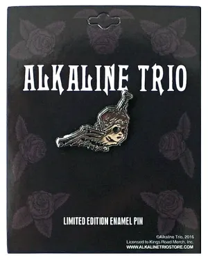 ALKALINE TRIO CHERUB ENAMEL PIN