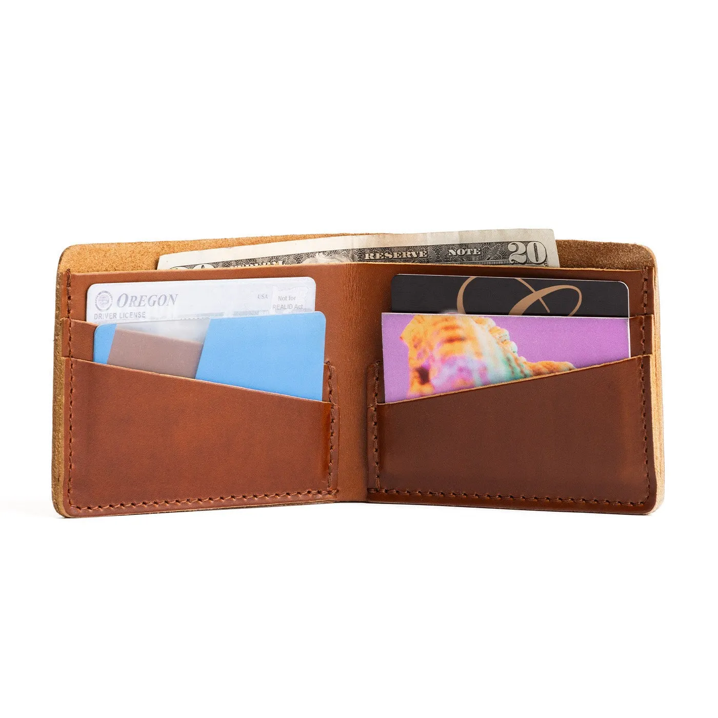 'Almost Perfect' Bifold Leather Wallet