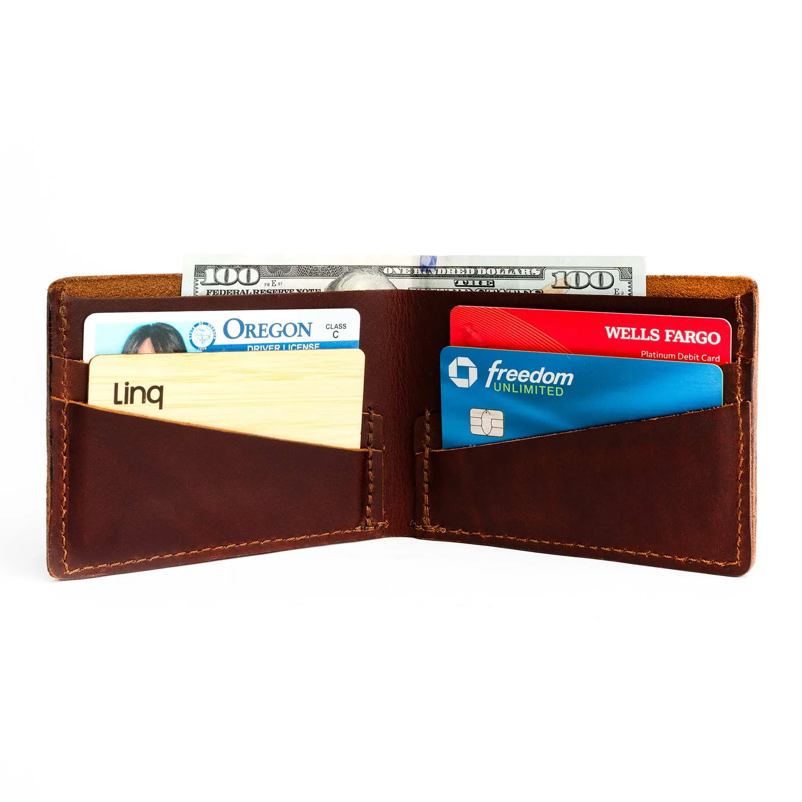 'Almost Perfect' Bifold Leather Wallet