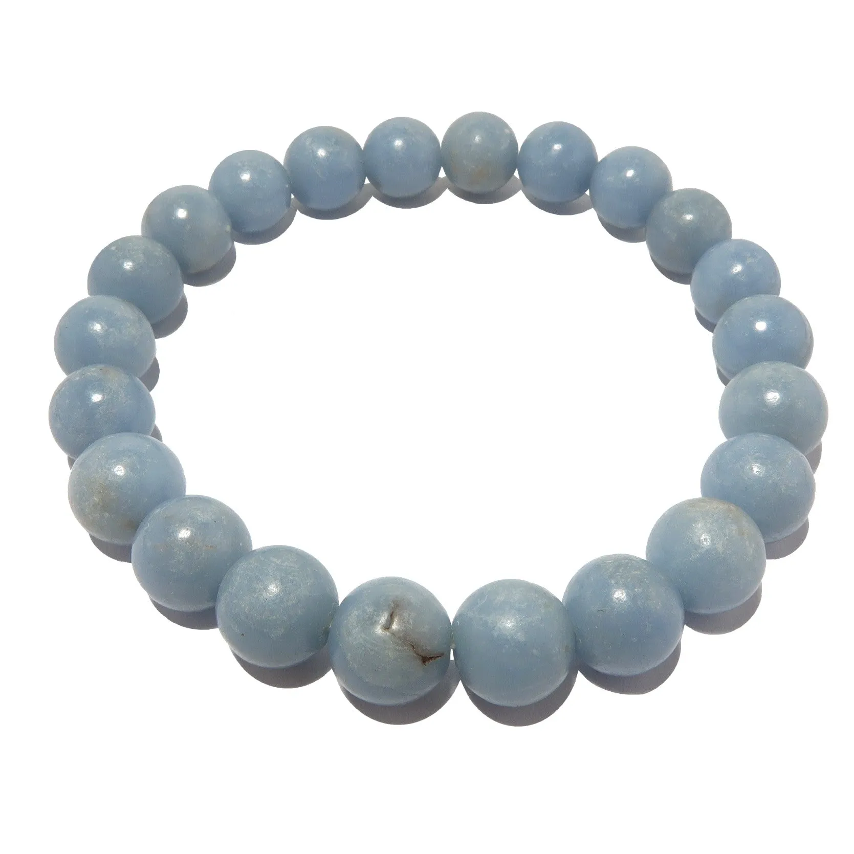 Angelite Bracelet Blue Up Above