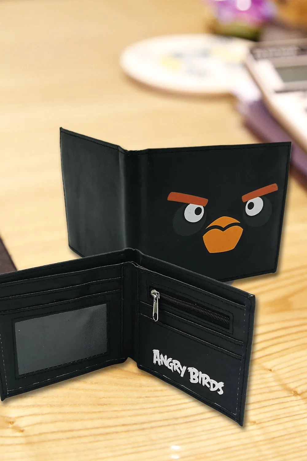 Angry Birds Black Wallet