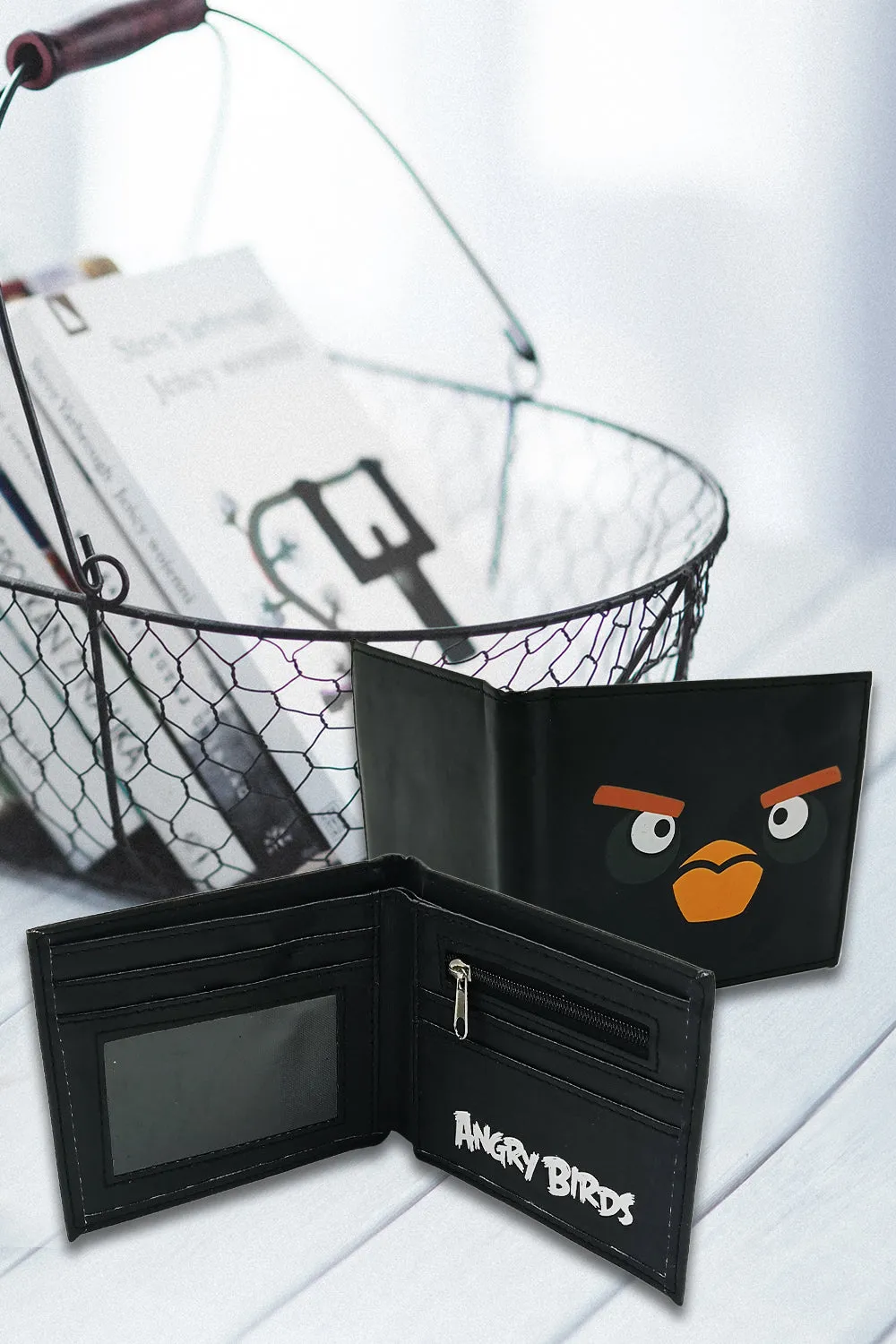 Angry Birds Black Wallet