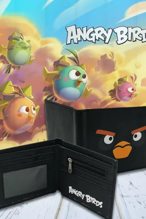 Angry Birds Black Wallet