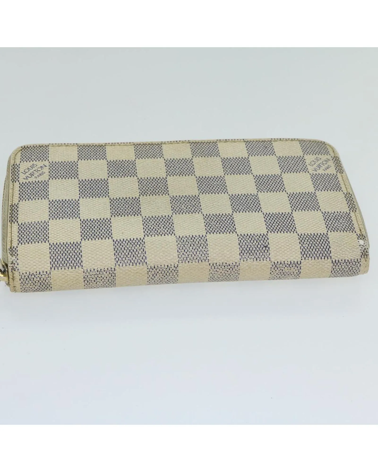 Authentic Damier Azur Long Zippy Wallet by Louis Vuitton