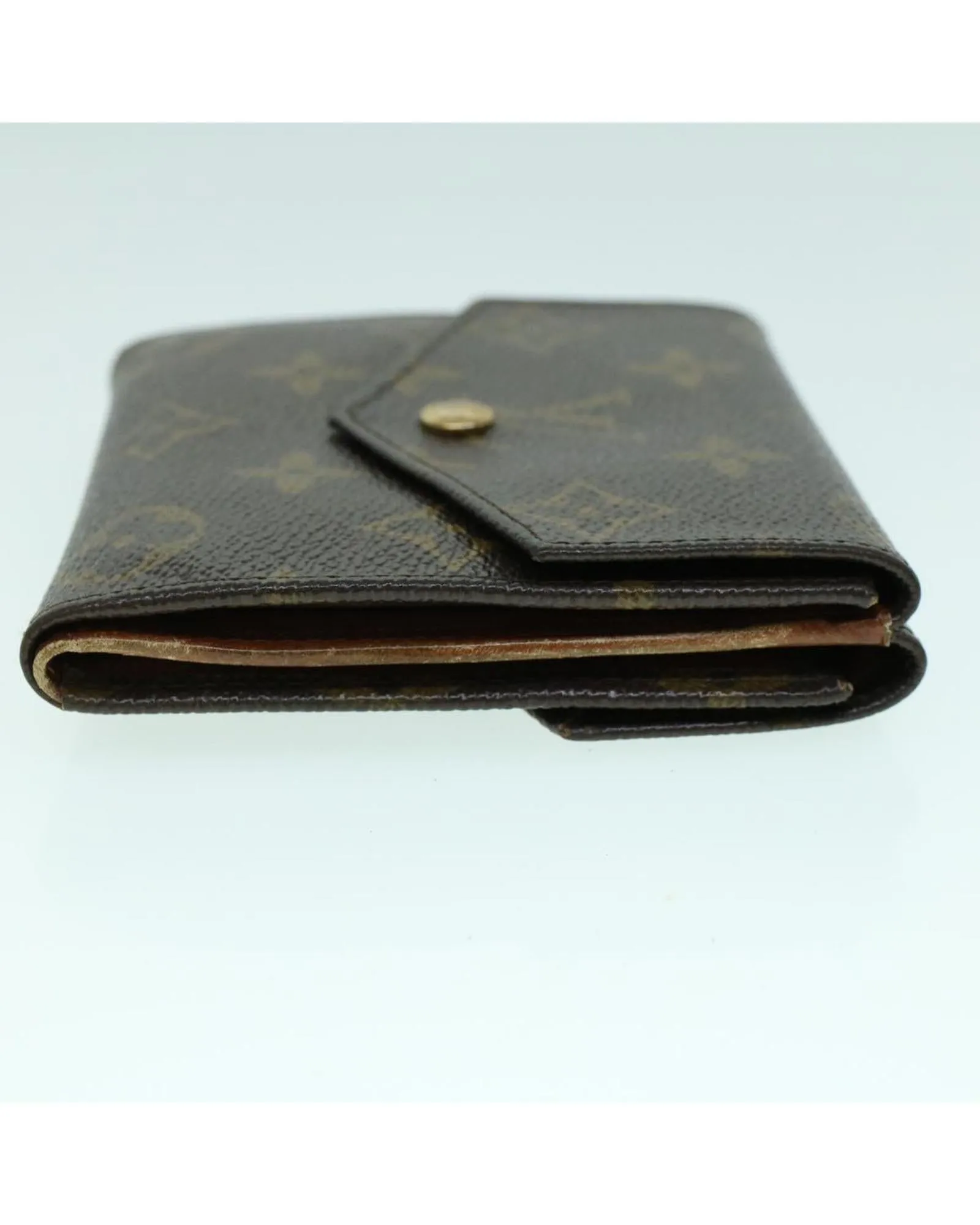 Authentic Monogram Wallet with Multiple Pockets