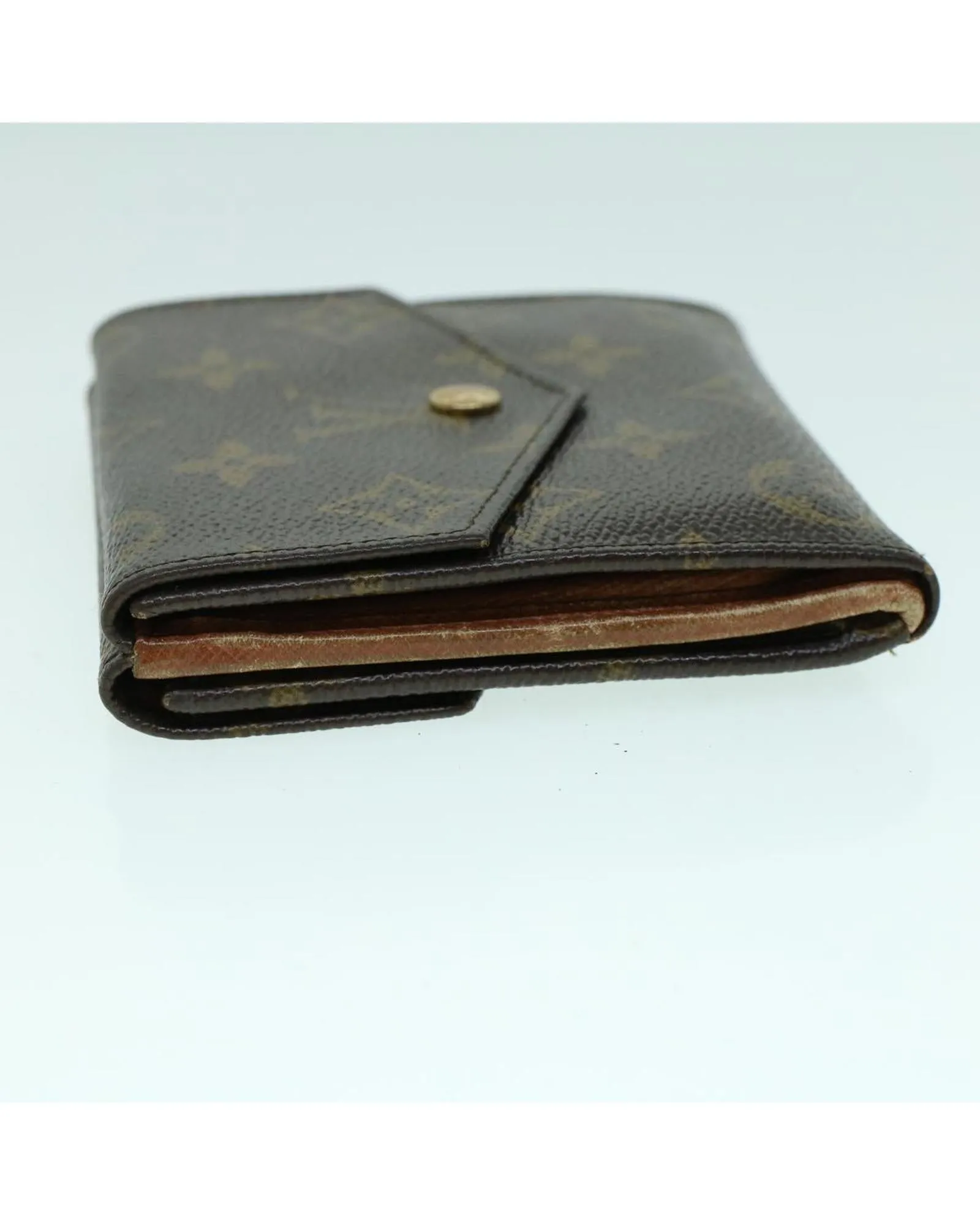 Authentic Monogram Wallet with Multiple Pockets