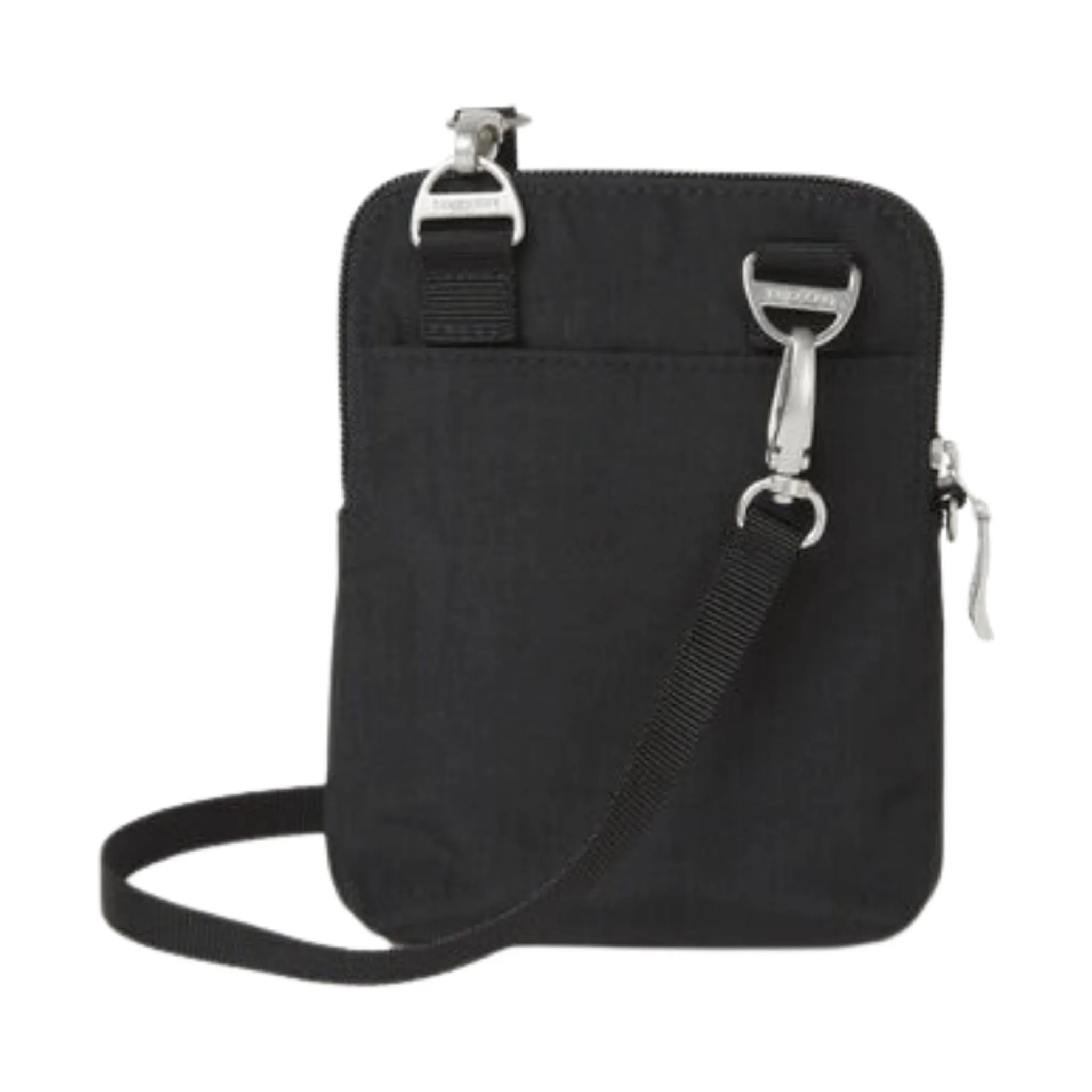 Baggallini Women's RFID Bryant Pouch - Black With Sand Lining