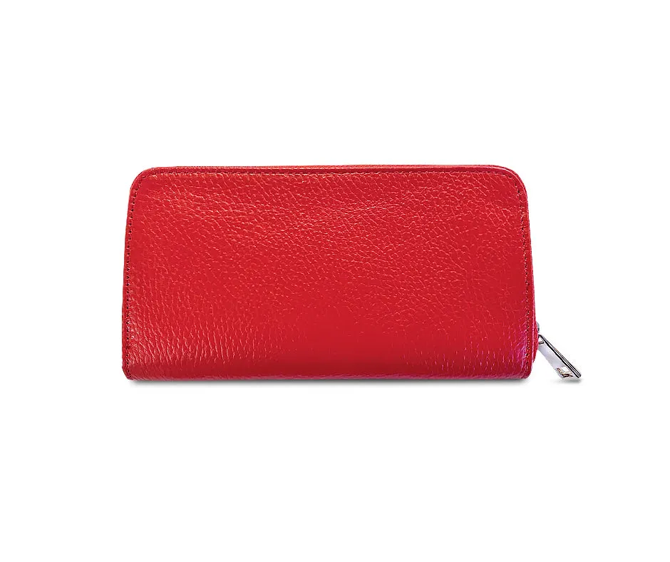 BellaRosa Classic Zip Wallet