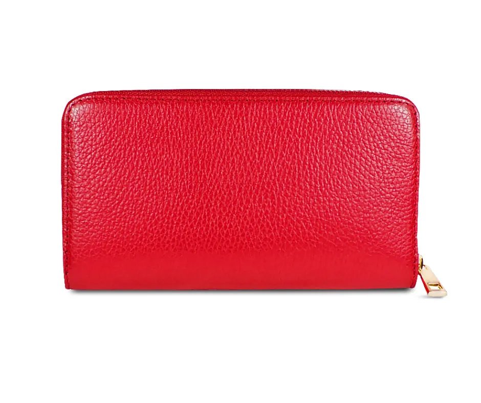 BellaRosa Classic Zip Wallet