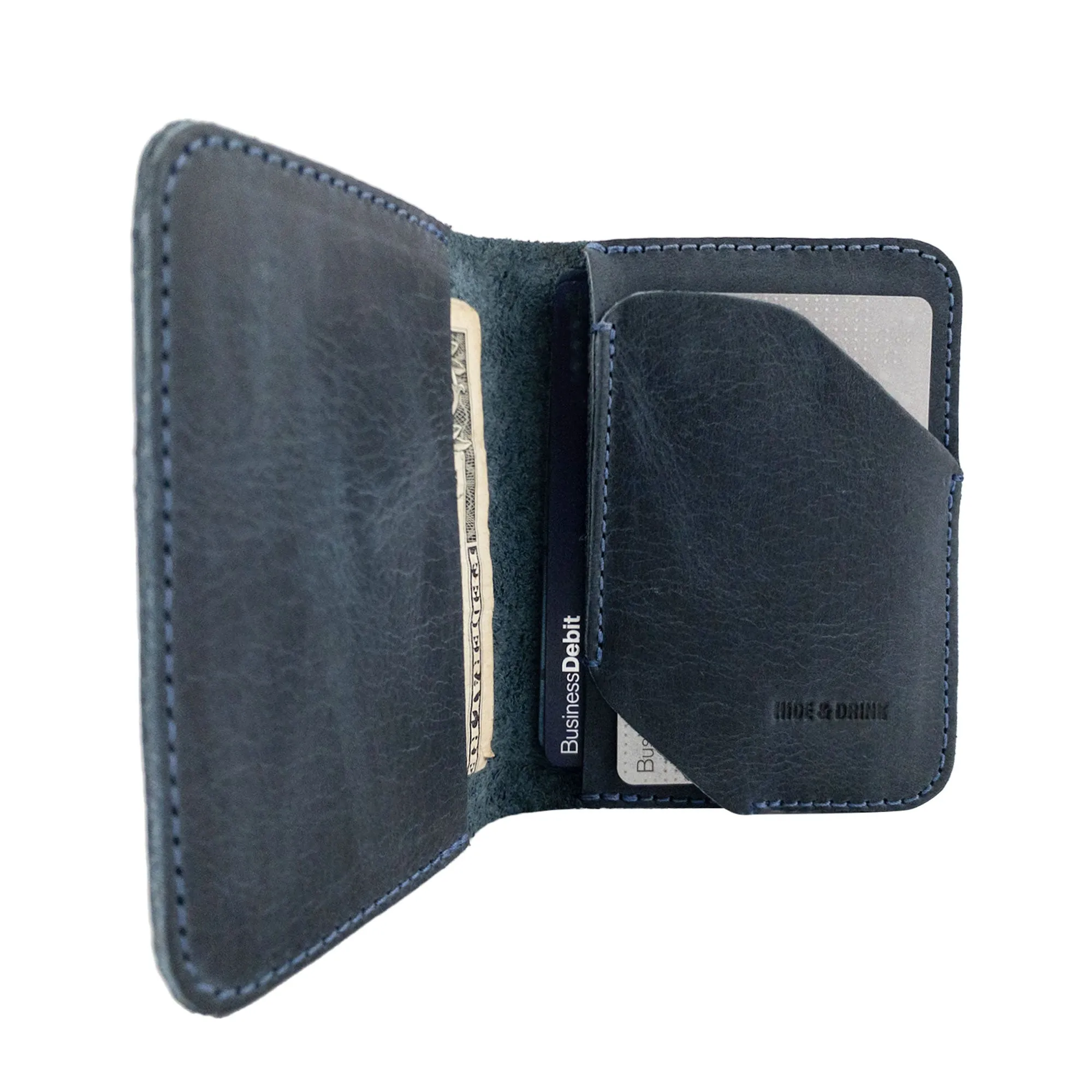 Bi-Fold Card Wallet Diagonal