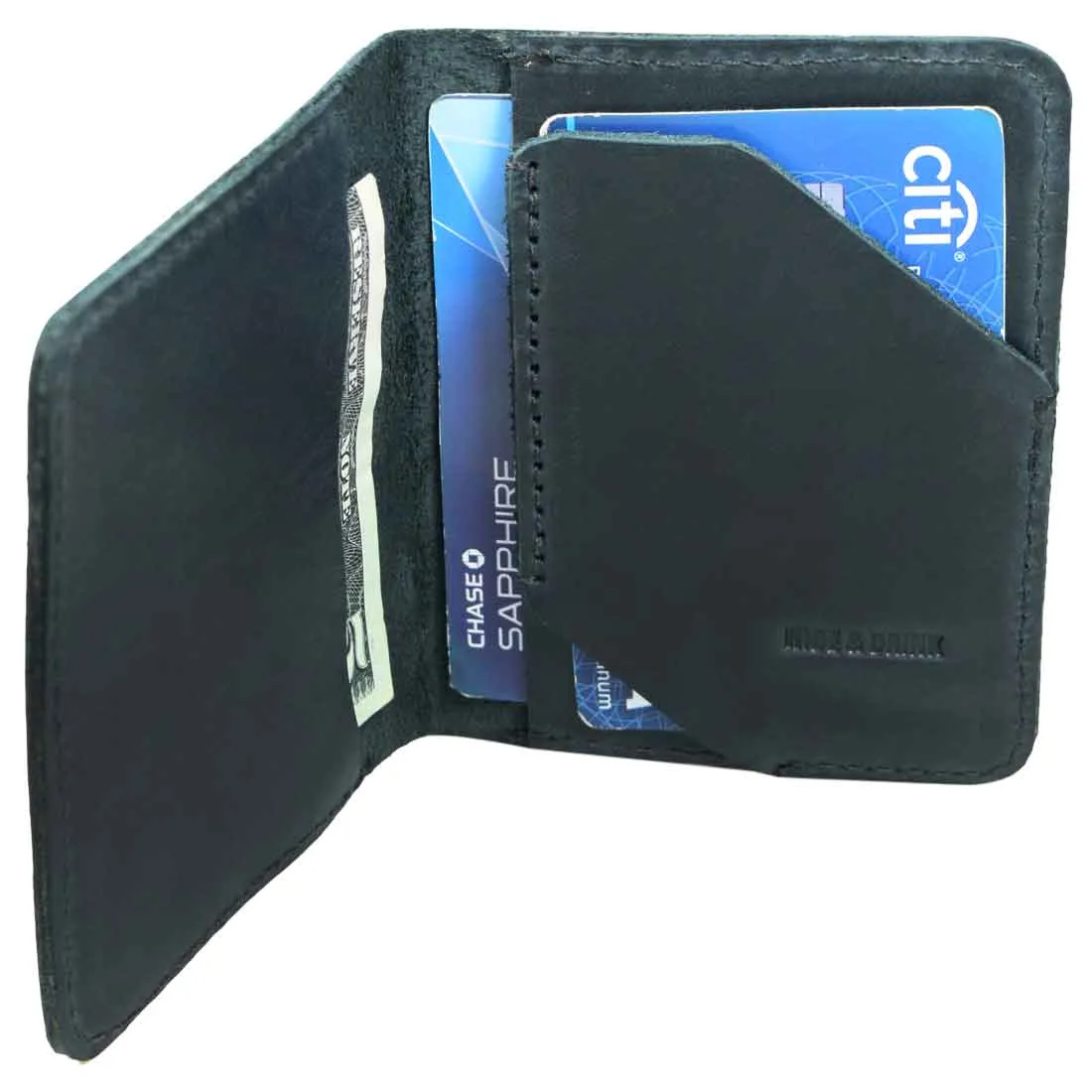 Bi-Fold Card Wallet Diagonal