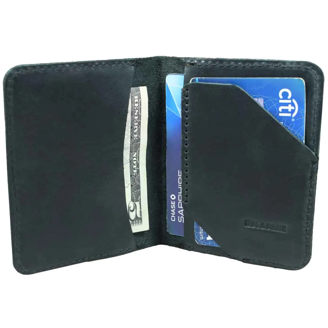 Bi-Fold Card Wallet Diagonal