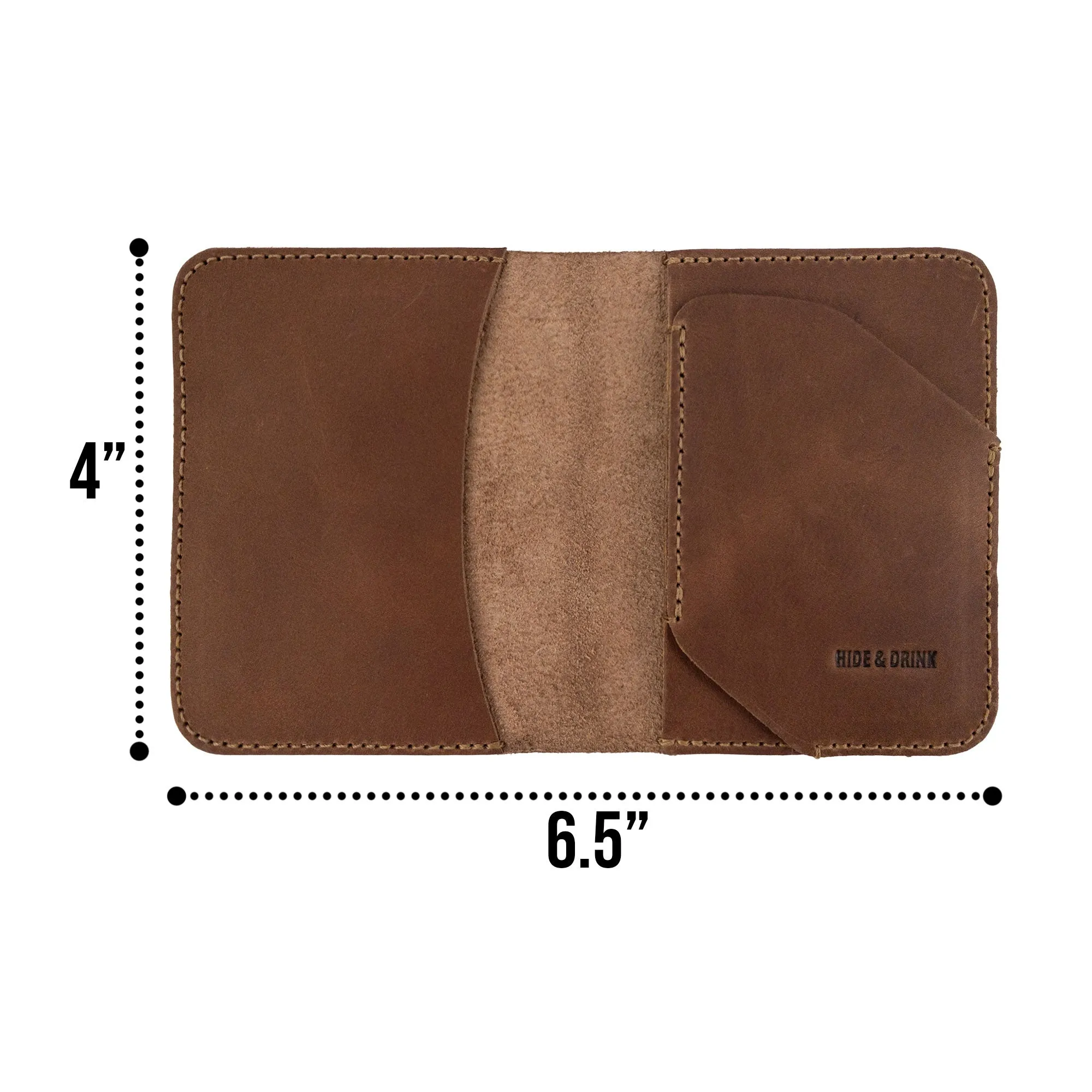 Bi-Fold Card Wallet Diagonal