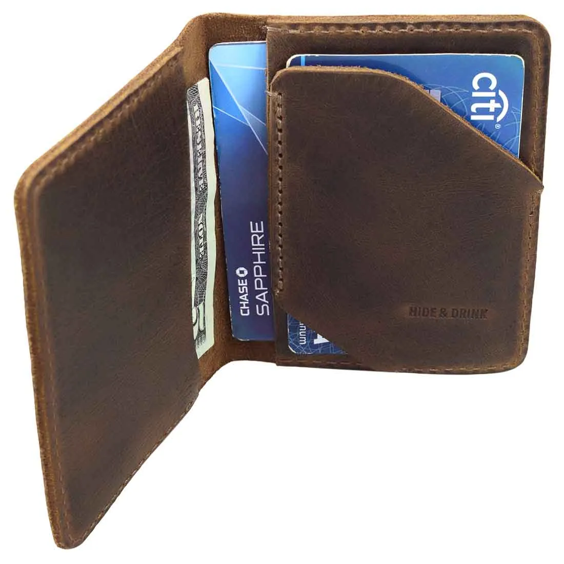 Bi-Fold Card Wallet Diagonal