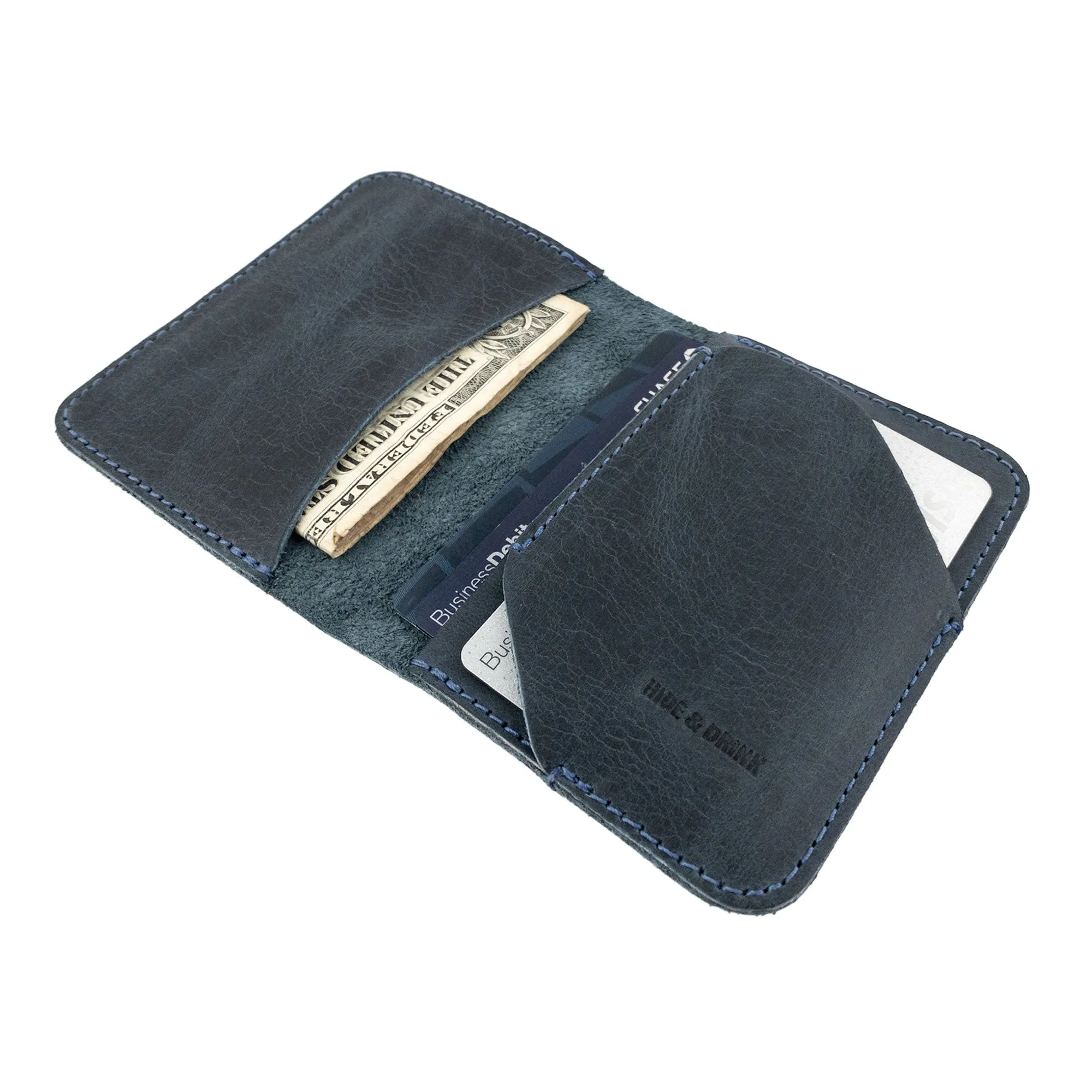 Bi-Fold Card Wallet Diagonal