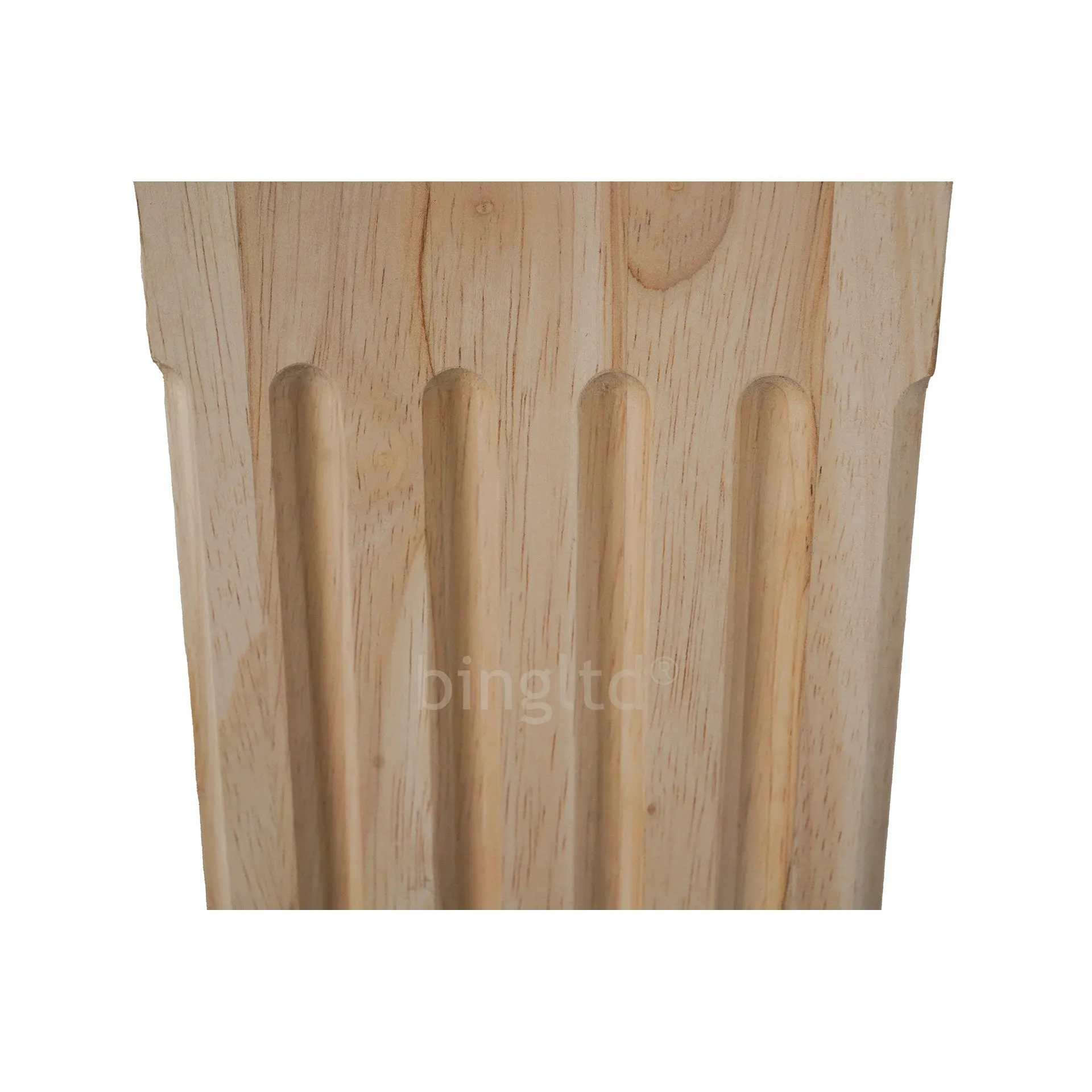 bingltd - 6" x 35.5" Fluted Kitchen Post (K007-RW-UNF)