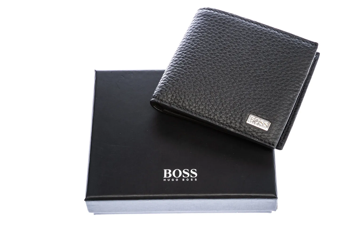 BOSS Crosstown_4cc Coin Wallet in Black