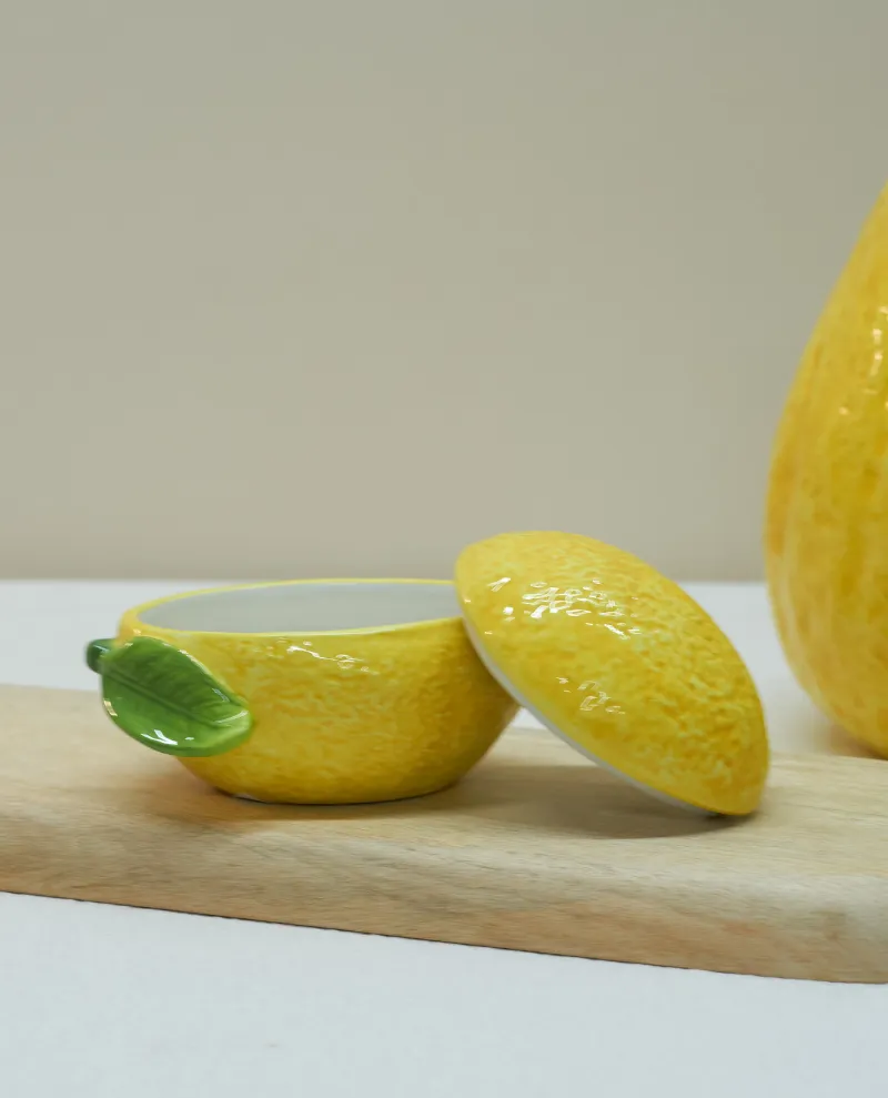 Byon Lemon Bowl with Lid