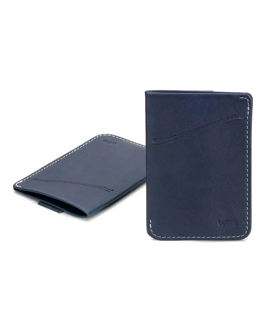 Card Sleeve Wallet Bluesteel