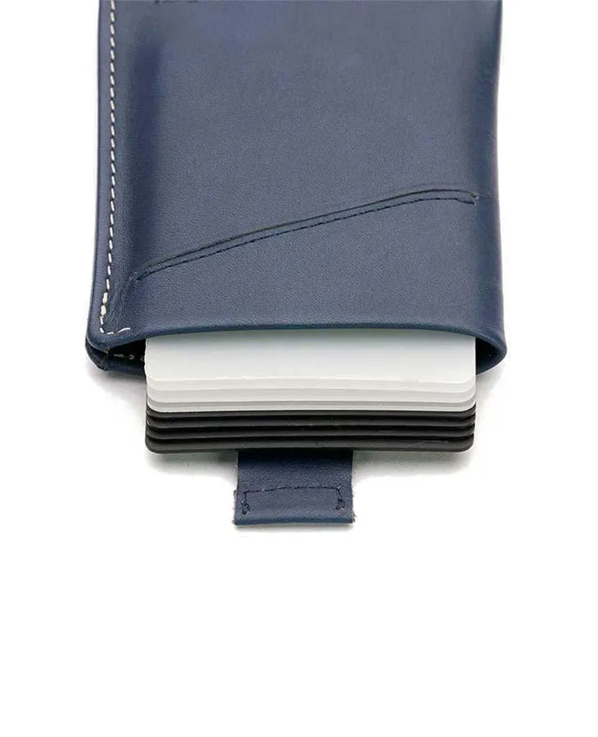 Card Sleeve Wallet Bluesteel