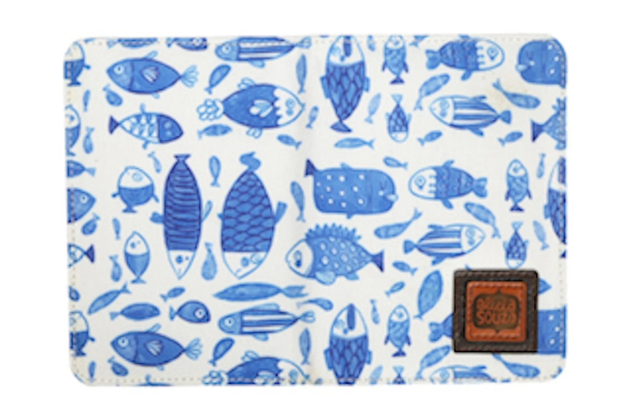 China Blue Fish Passport Cover