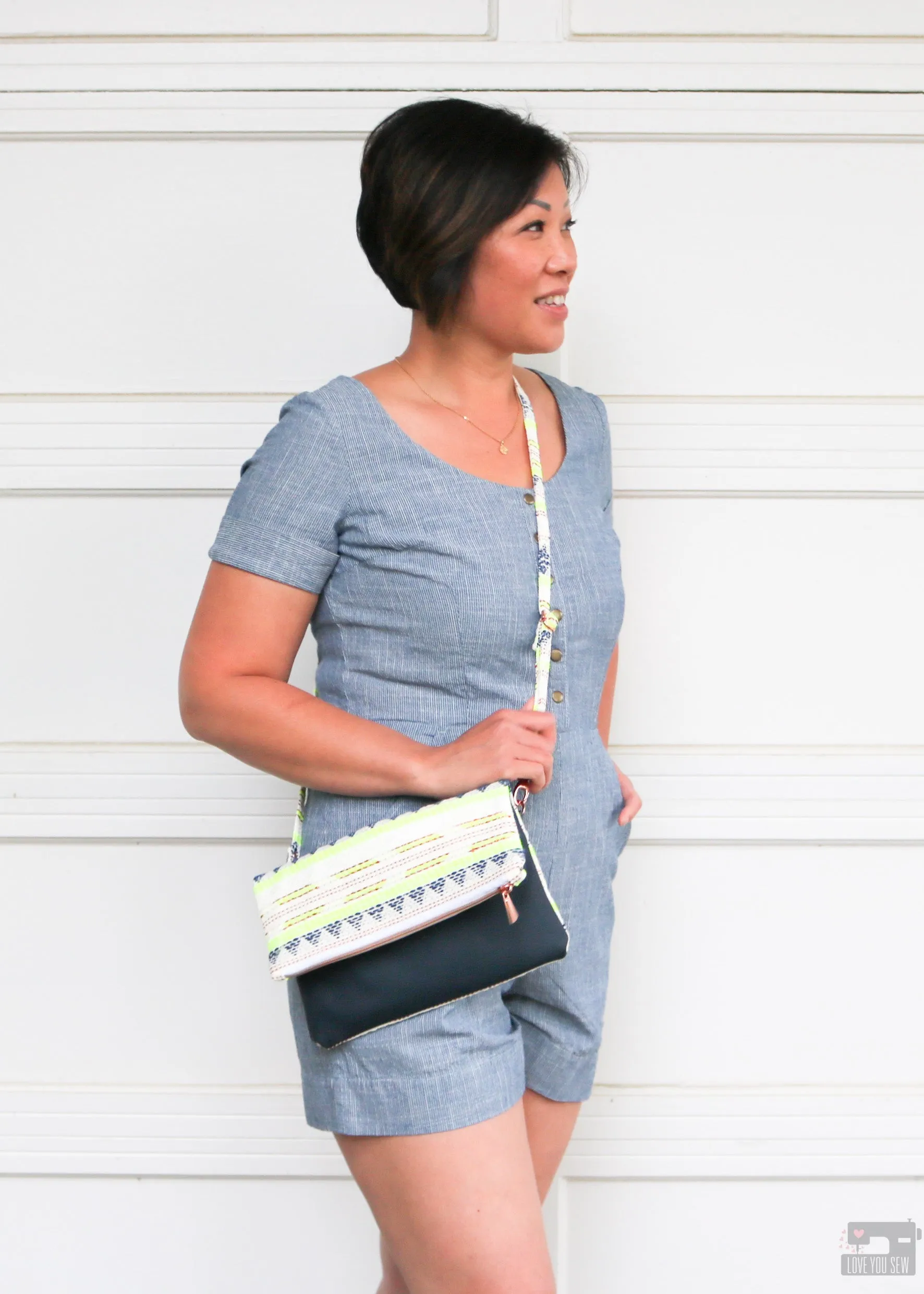 Claire Fold-over Clutch and Crossbody Bag Digital Sewing Pattern