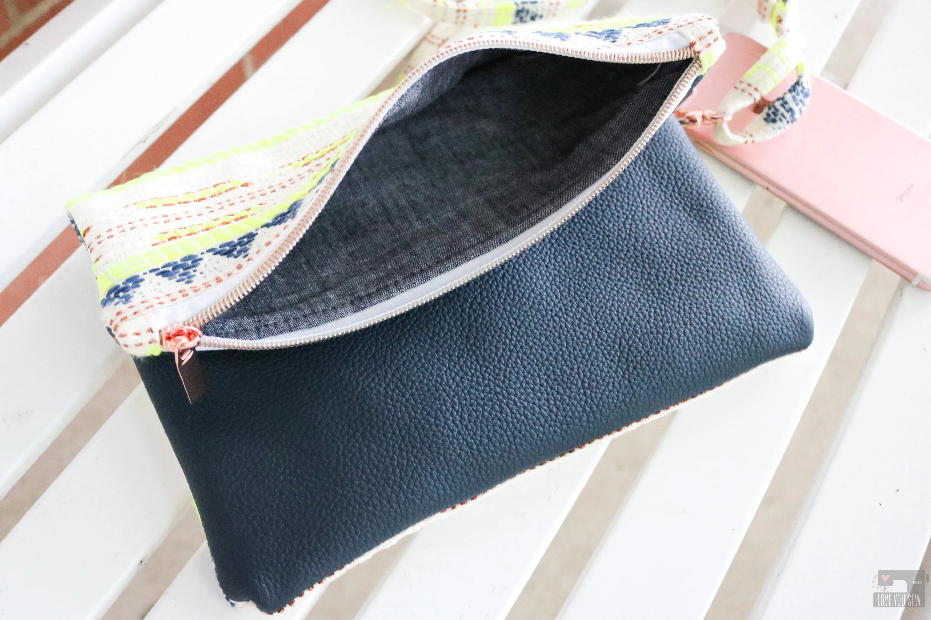 Claire Fold-over Clutch and Crossbody Bag Digital Sewing Pattern