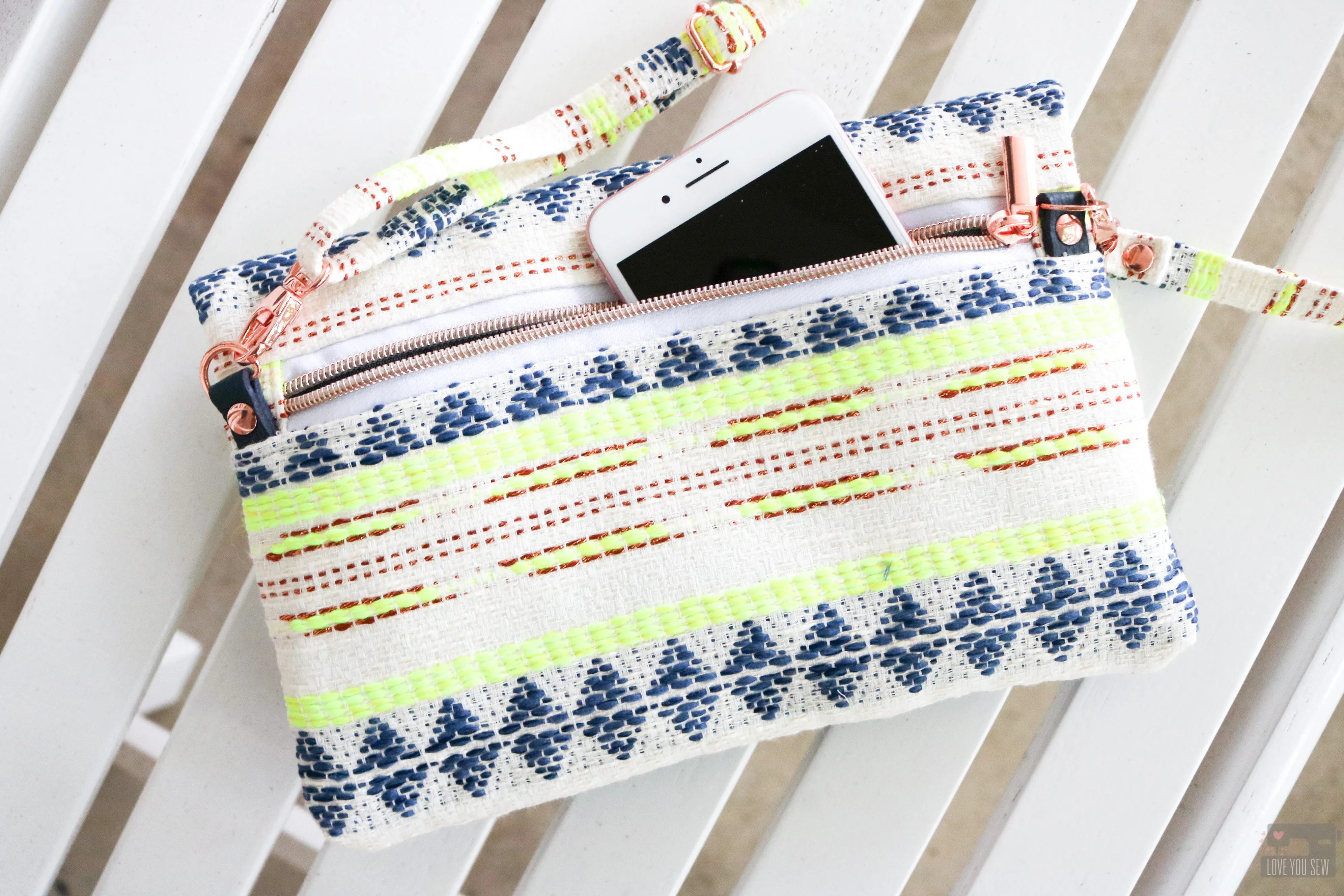 Claire Fold-over Clutch and Crossbody Bag Digital Sewing Pattern