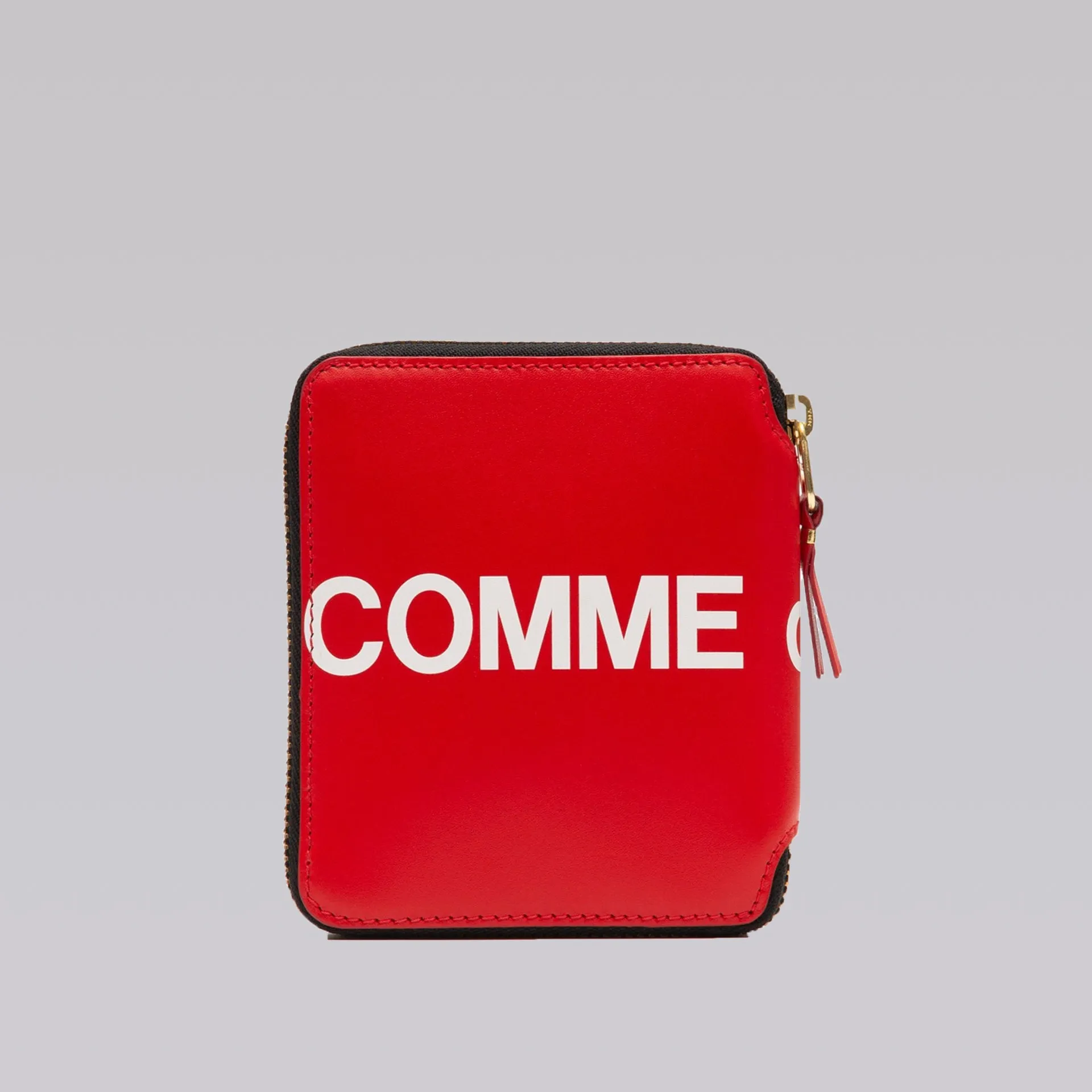 COMME DES GARCONS WALLET SA2100 HUGE LOGO RED