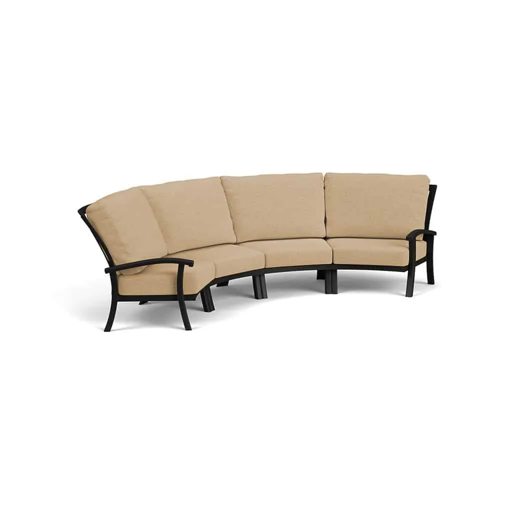 Cordova 4-Seat Curved Sectional