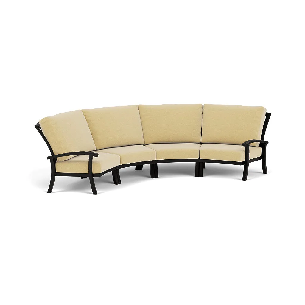 Cordova 4-Seat Curved Sectional