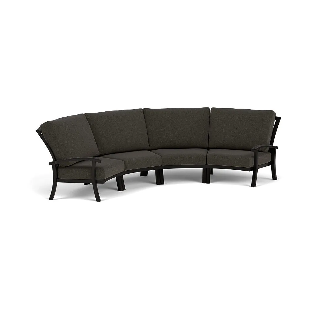 Cordova 4-Seat Curved Sectional