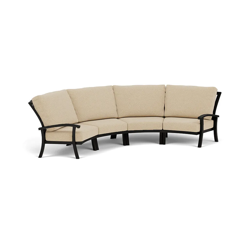 Cordova 4-Seat Curved Sectional