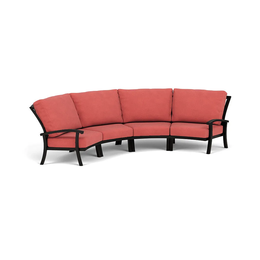 Cordova 4-Seat Curved Sectional