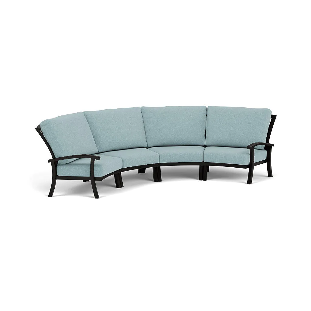 Cordova 4-Seat Curved Sectional