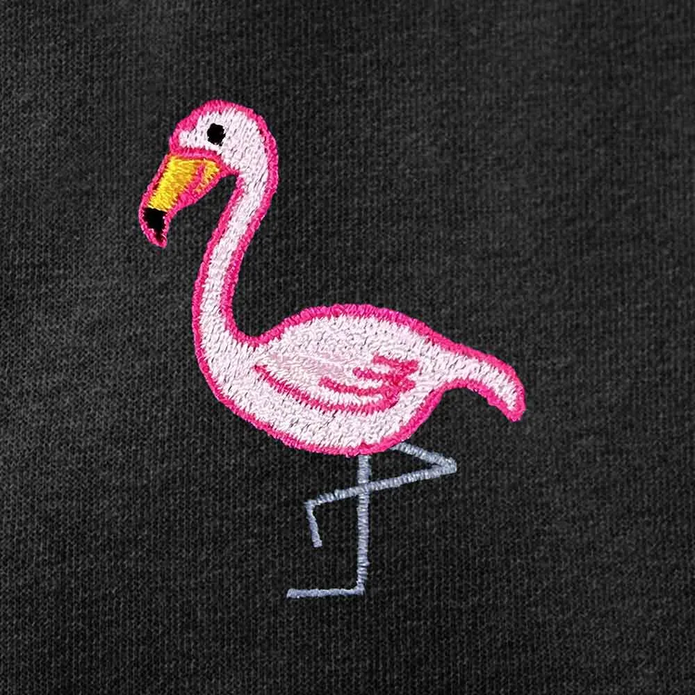 Dalix Flamingo Washed Zip Hoodie