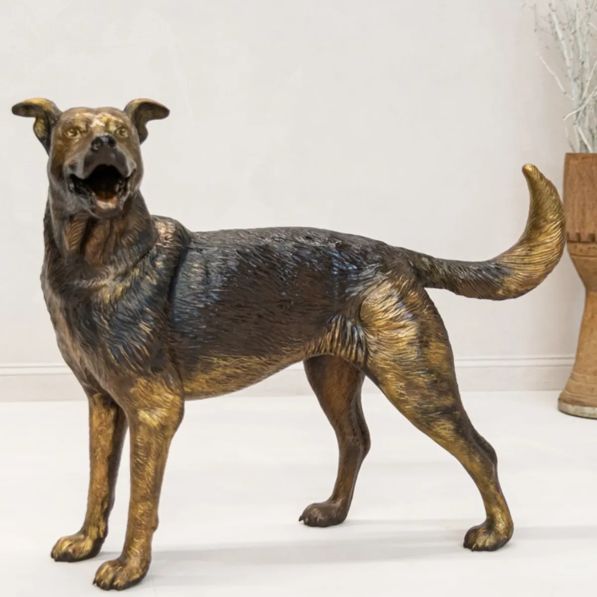 Denali German Shepherd Statue