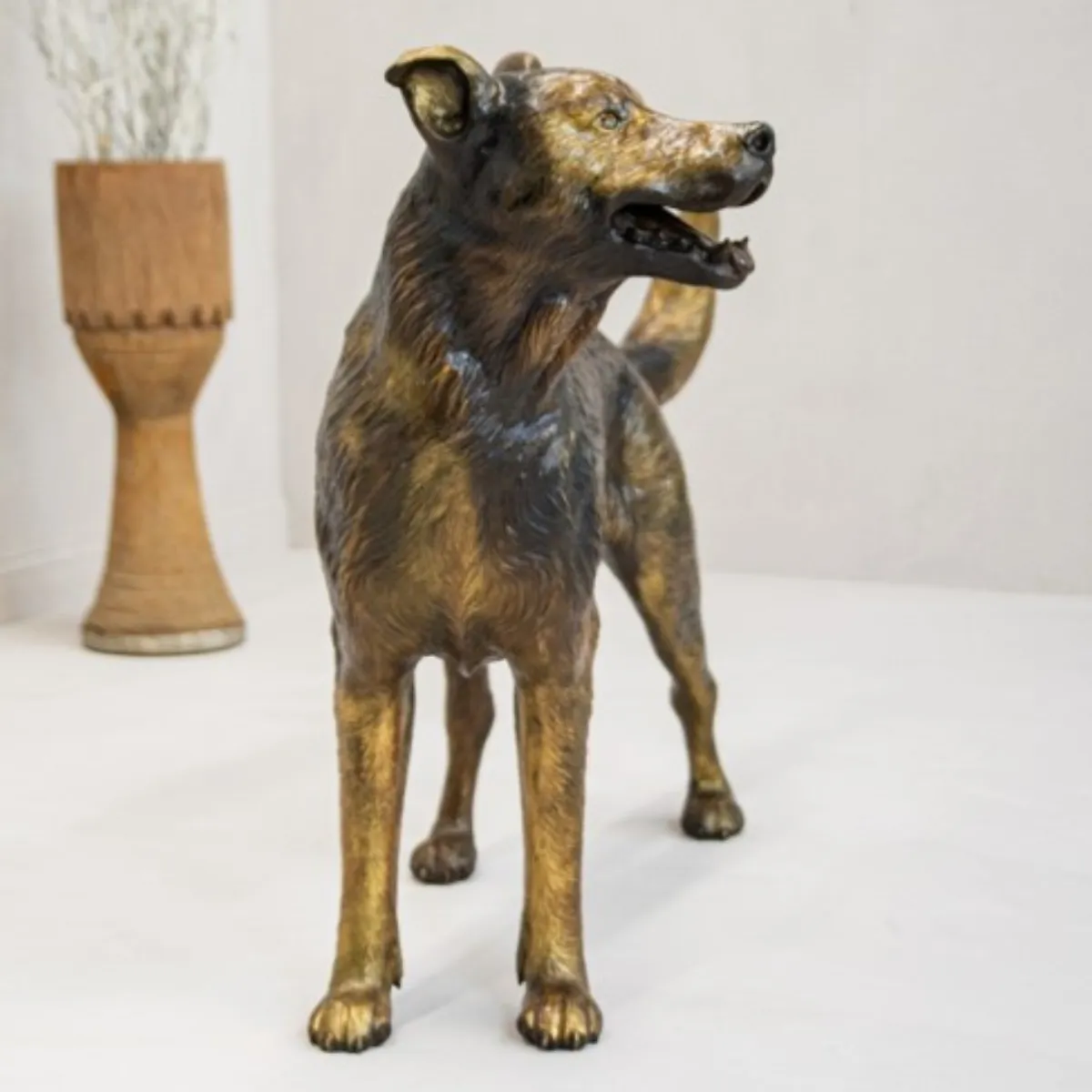 Denali German Shepherd Statue