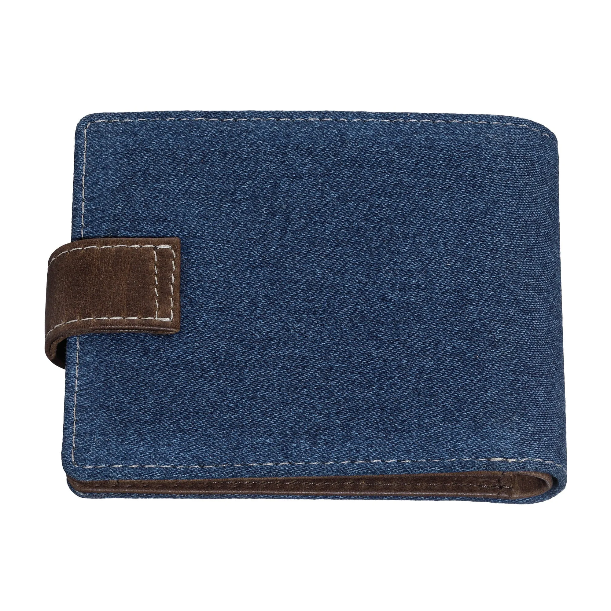 Denim Bi-Fold Wallet