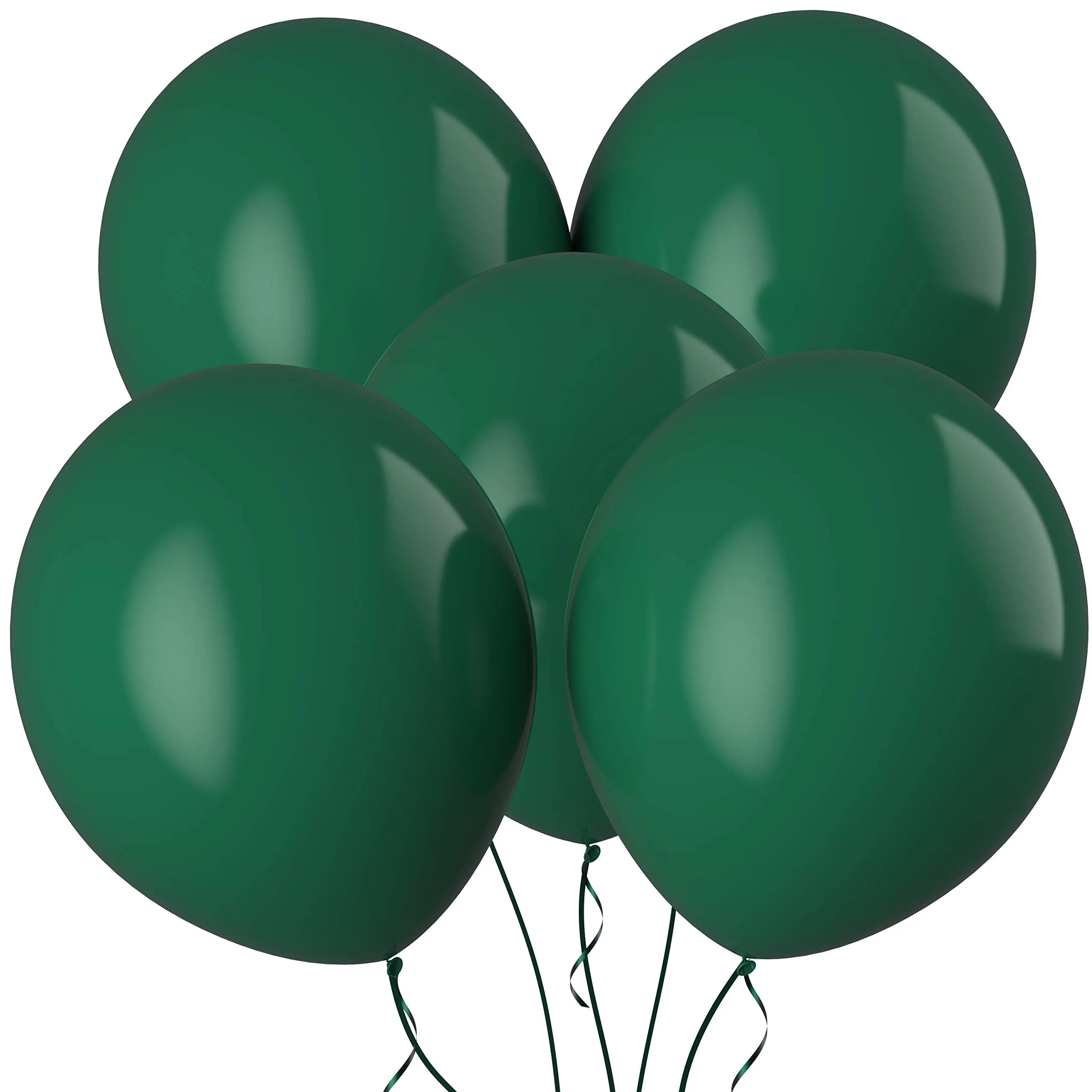 Forest Green Jumbo Balloons - 30 Extra Large 18 Inch Forest Green Balloons