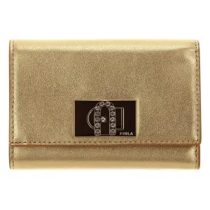 Furla 1927 Compact Medium Wallet - Gold