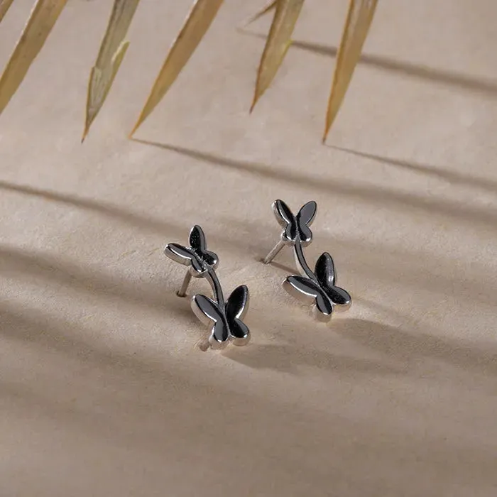 Graceful Butterfly Bliss Studs