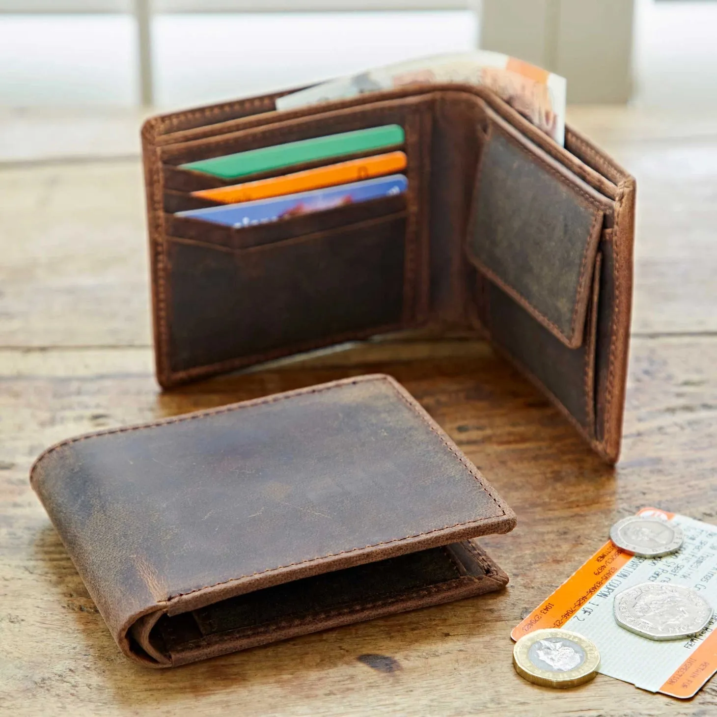 Handmade Buffalo Leather Wallets