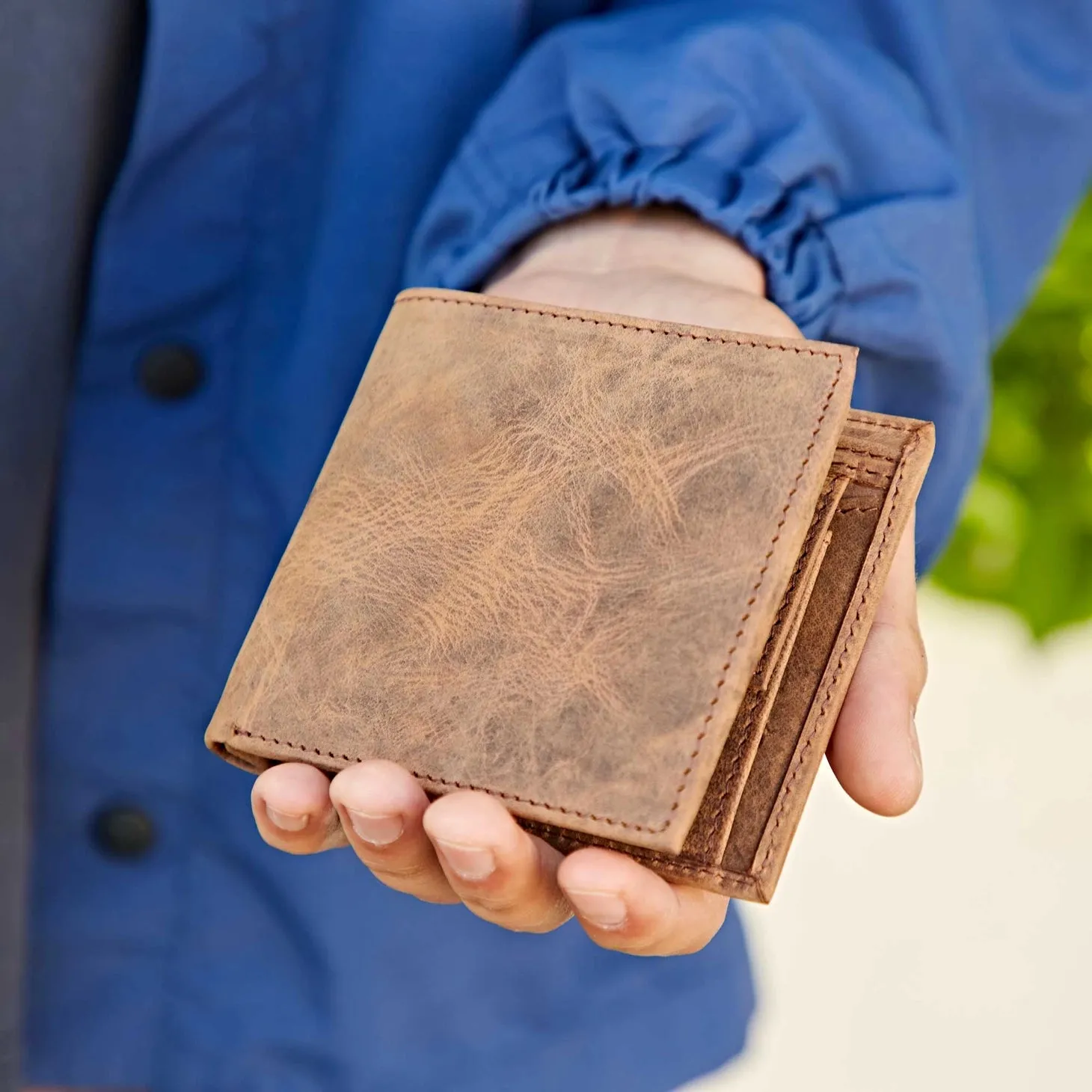 Handmade Buffalo Leather Wallets