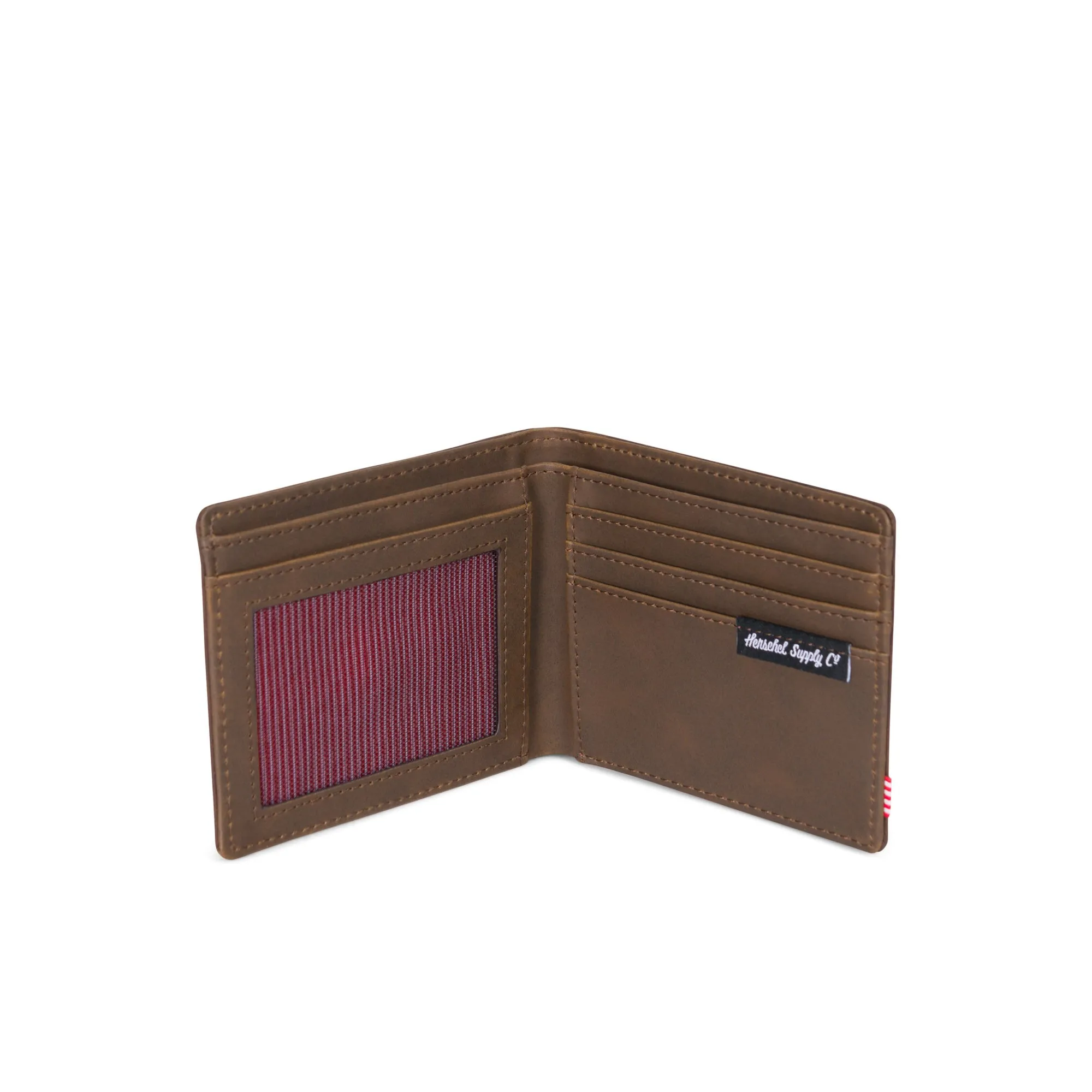 Herschel Hank Wallet - Brown Leather Nubuck