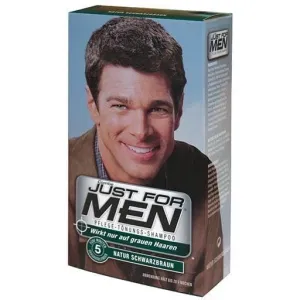 JUST for men tint shampoo black-brown