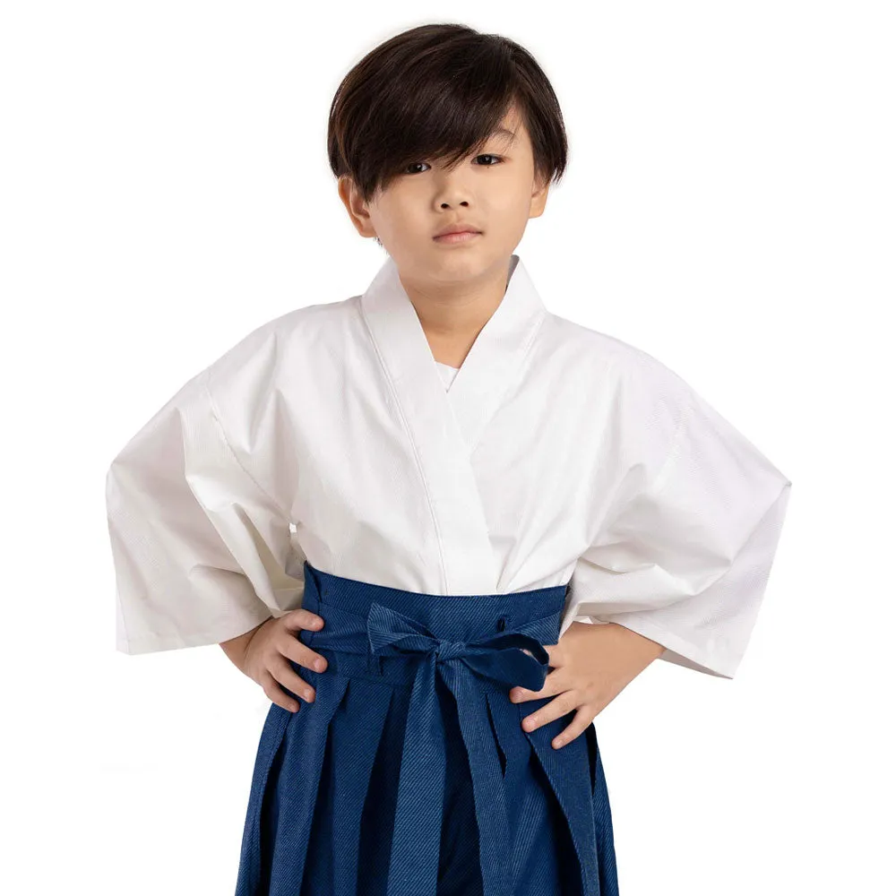 Kyudo Archer Kids Samurai Kimono Hakama Costume